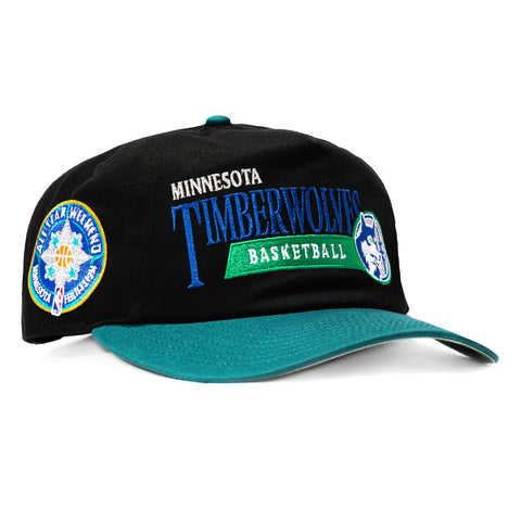 1920 TWOLVES ASG94 VINT WORD 2T BLK/TEA New Era