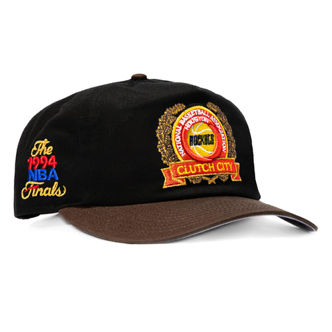 1920 ROCKETS FINALS94 VINT WORD 2T BLK/BRN New Era
