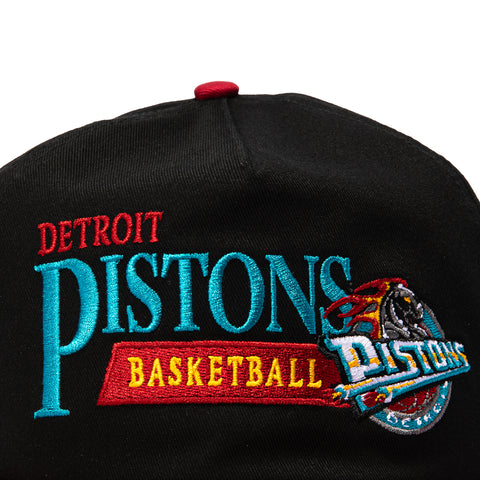 1920 PISTONS 50TH VINT WORD 2T BLK/CRD New Era