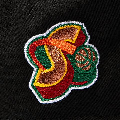 1920 SONICS 95 ALT VINT WORD 2T BLK/CRD New Era