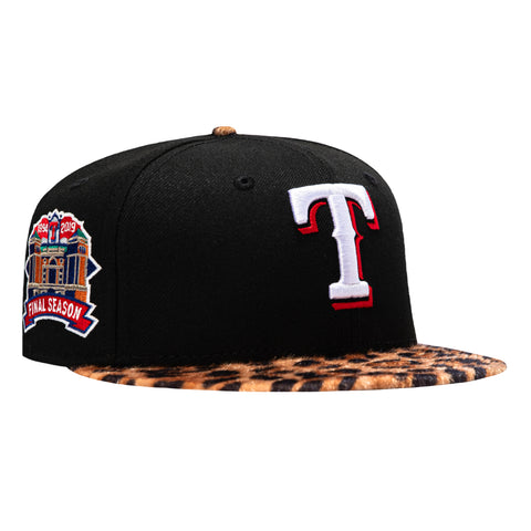 LEOPARD 2TONE RANGERS FINAL SEASON BLK/KHK New Era
