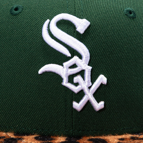 LEOPARD 2TONE WHITE SOX WS05 GRN/KHK New Era
