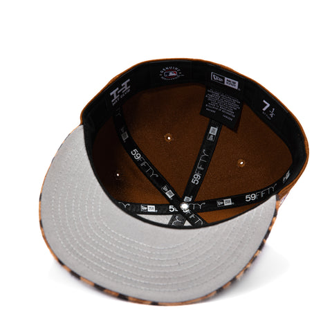 LEOPARD 2TONE BRAVES WS95 ALT BRN/KHK New Era