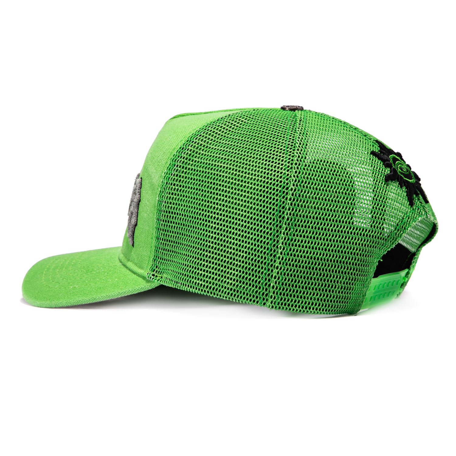 【希少カラー】 GOD SPEED SNAPBACK CAP Godspeed Forever Trucker Snapback Hat - Lime Green Washed – Hat Club