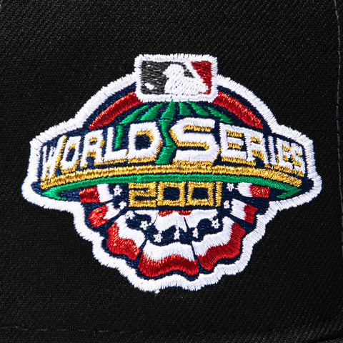 New Era 59Fifty New York Yankees 2001 World Series Patch Heart Hat - Black New Era