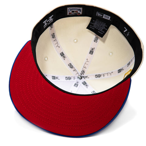New Era 59Fifty Arizona Diamondbacks Inaugural Patch Red UV D Hat - White, Royal New Era