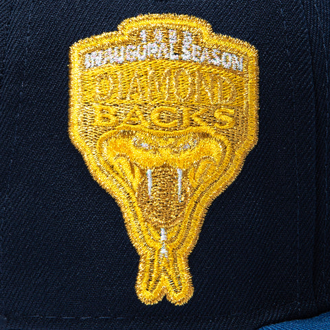 New Era 59Fifty Arizona Diamondbacks Inaugural Patch Script Hat - Navy, Royal New Era