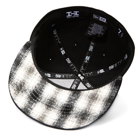 CHAMUCO TRES PUNTOS PLAID BLK New Era