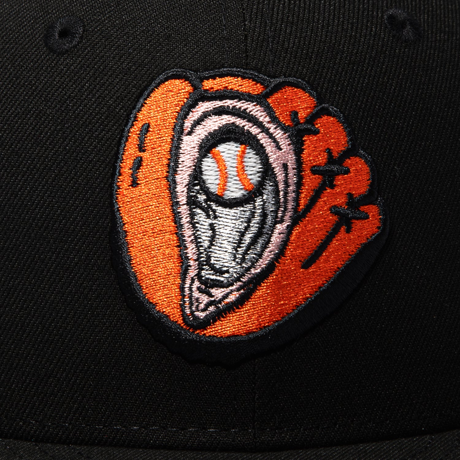 New Era 59Fifty Chesapeake Baysox Oyster Catchers Hat - Black