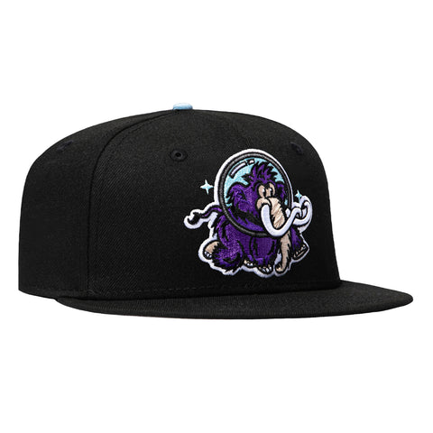New Era 59Fifty Erie SeaWolves Moon Mammoths Hat - Black New Era