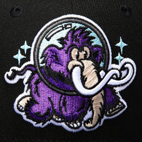 New Era 59Fifty Erie SeaWolves Moon Mammoths Hat - Black New Era