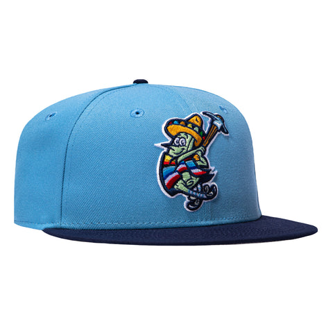 New Era 59Fifty Wilmington Blue Rocks Copa Hat - Light Blue, Light Navy New Era