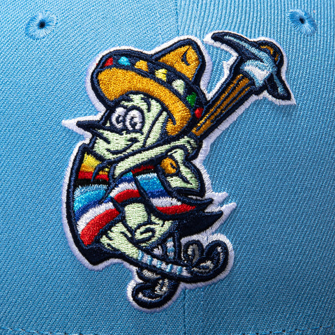 New Era 59Fifty Wilmington Blue Rocks Copa Hat - Light Blue, Light Navy New Era