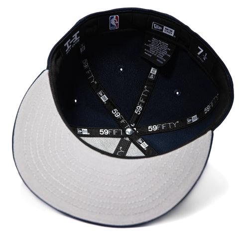 New Era 59Fifty Los Angeles Clippers Logo Patch LA City Hat - Navy New Era
