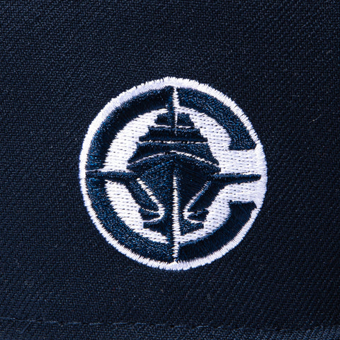New Era 59Fifty Los Angeles Clippers Logo Patch LA City Hat - Navy New Era