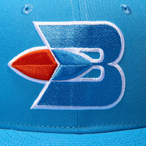 New Era 59Fifty NBA Core Buffalo Braves 1971 Hat - Light Blue New Era