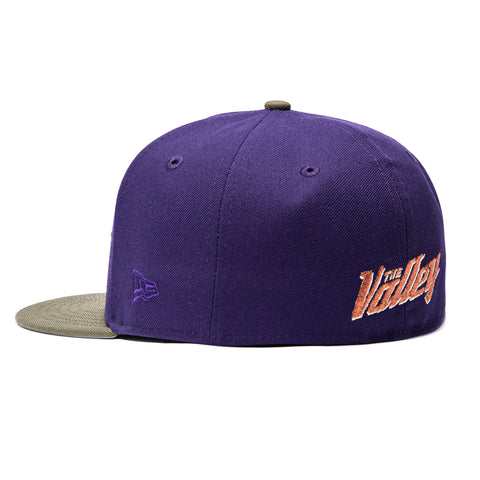 2TONE SUNS 73 WORD PUR/OLV New Era