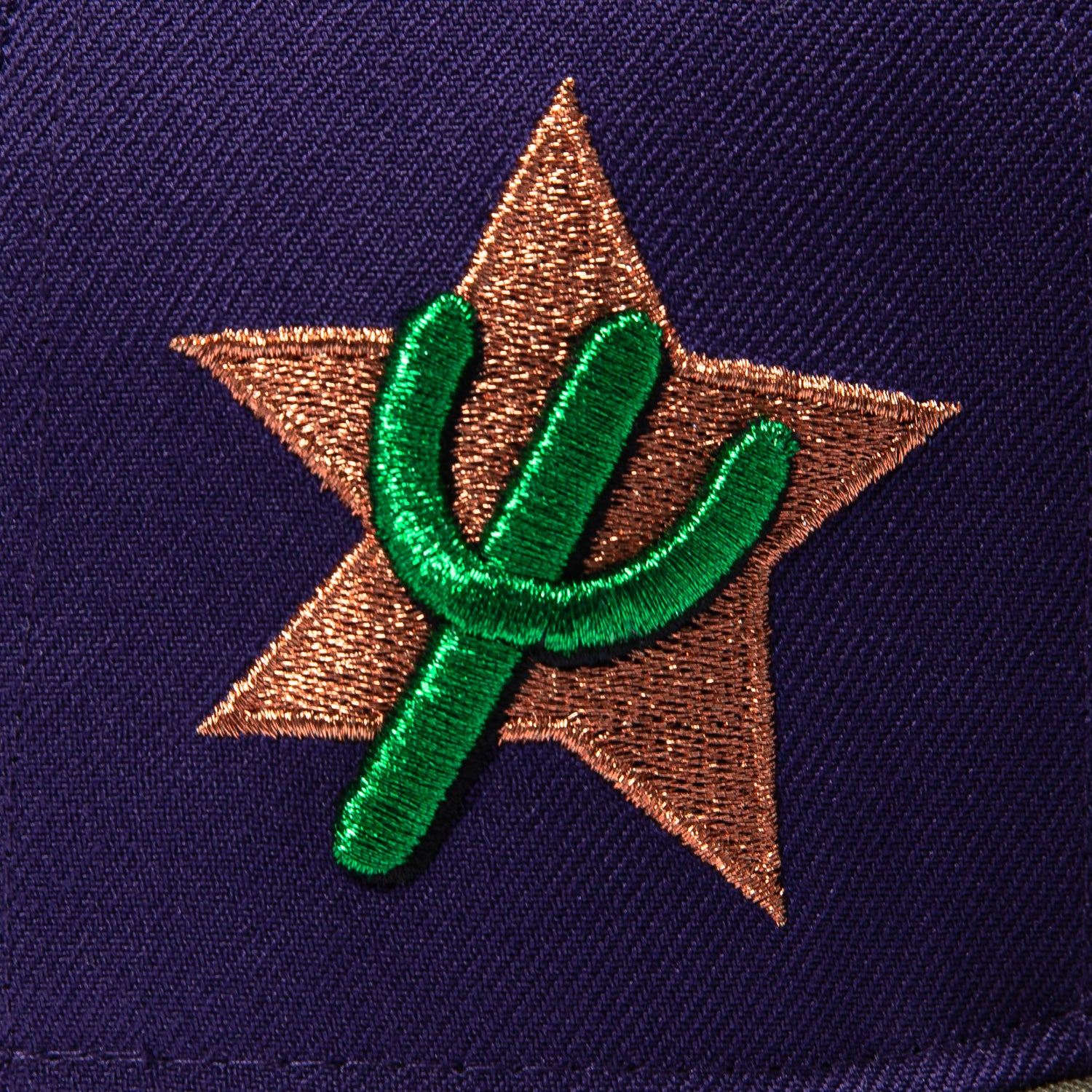 New Era 59Fifty Phoenix Suns 1973 Logo Patch Word Hat - Purple