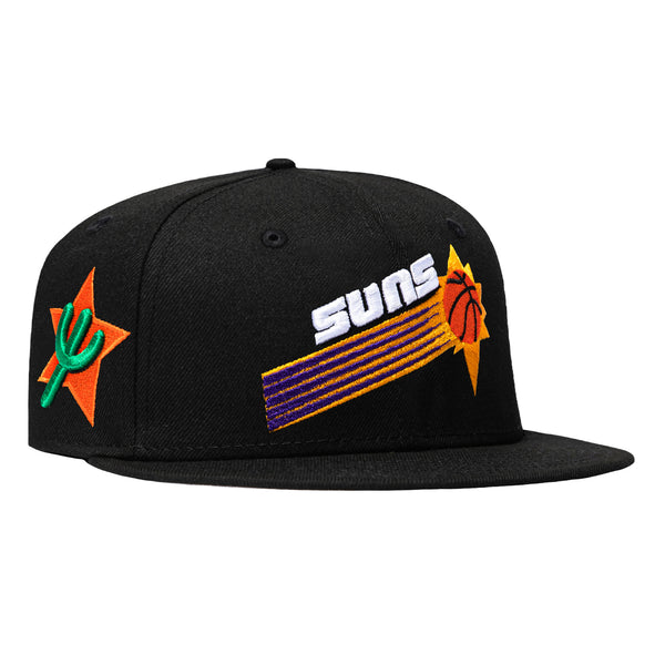 New Era 59Fifty Phoenix Suns Logo Patch 1992 Jersey Hat - Black