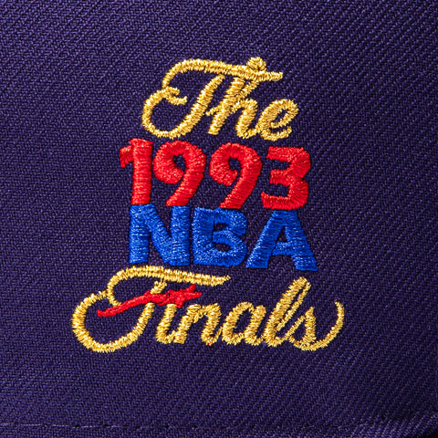 2TONE SUNS 92 FINALS93 JERSEY PUR/BLK New Era