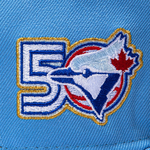5950 BLUE JAYS 50TH ALT LBL New Era