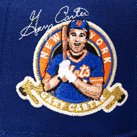 New Era 59Fifty New York Mets Gary Carter Patch Hat - Royal New Era