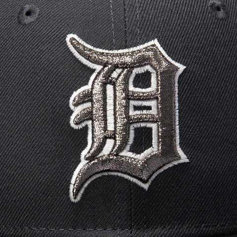 New Era 59Fifty Detroit Tigers 2000 Inaugural Patch Hat - Graphite, Black New Era