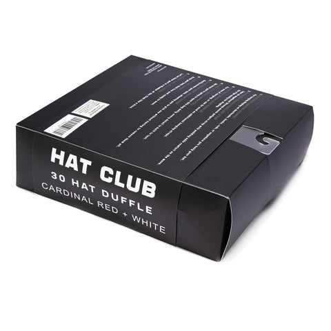 Hat Club 30 Cap Duffle Bag Storage - Cardinal Hat Club