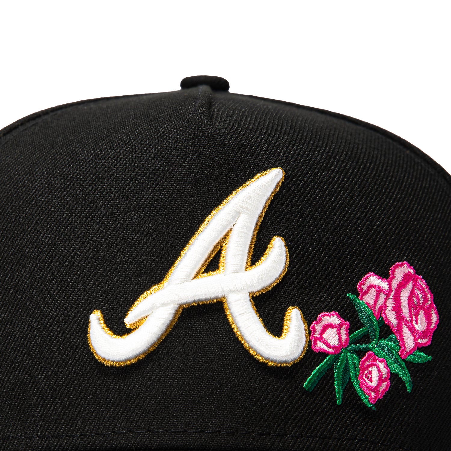 New Era 9Forty A-Frame Atlanta Braves 1999 World Series Patch Rose
