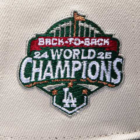 2TONE DODGERS B2B CHAMP ROSE WHT/GRN/MCP New Era