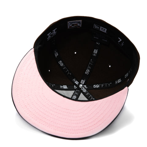 PINK UV 2TONE DODGERS WS88 UPSIDE HEART BRN/BLK New Era