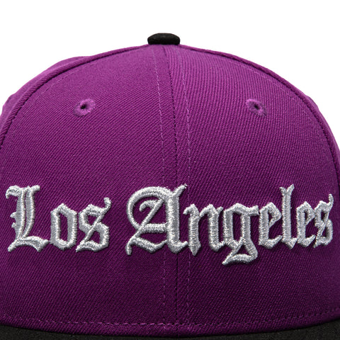 2TONE DODGERS 60TH STADIUM OE PUR/BLK New Era