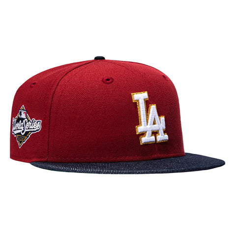 2TONE DODGERS WS25 RED/DEN New Era