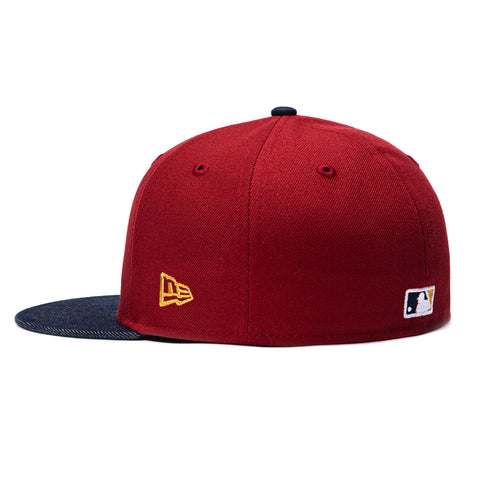 2TONE DODGERS WS25 RED/DEN New Era