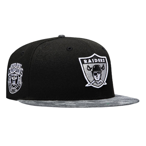 2TONE RAIDERS 3X CHAMP BLK/GRY New Era