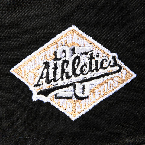 5950 ATHLETICS 25TH BLK/MSL/GLD New Era