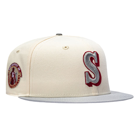 2TONE MARINERS KG24 87 WHT/GRY/CRD New Era