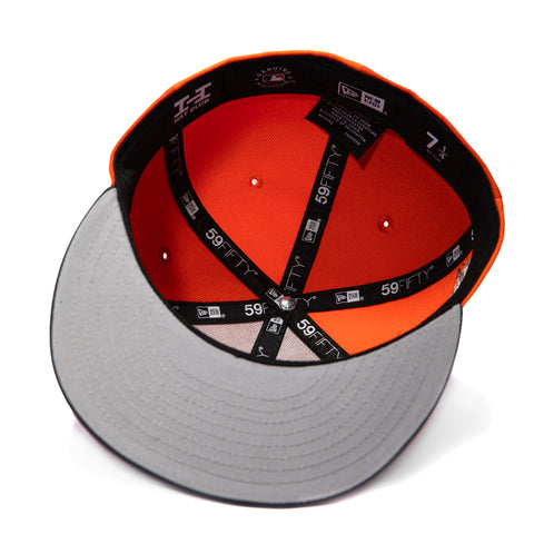 New Era 59Fifty Philadelphia Phillies 2026 All Star Game Patch Chainsaw Pinwheel Hat - Orange, Graphite New Era