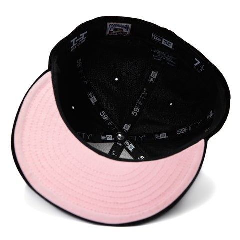 New Era 59Fifty Milwaukee Brewers 2002 All Star Game Patch Velvet Hat - Black, Infrared New Era