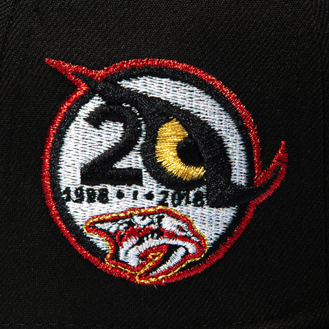 New Era 59Fifty Nashville Predators 20th Anniversary Patch Hat - Black New Era