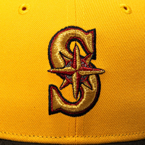 KOMBAT 2TONE MARINERS 35TH GLD/BLK New Era