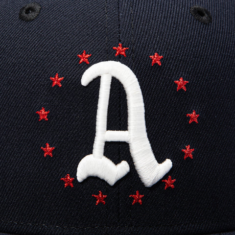 ID4 RED UV 5950 ATHLETICS WS1913 NVY New Era