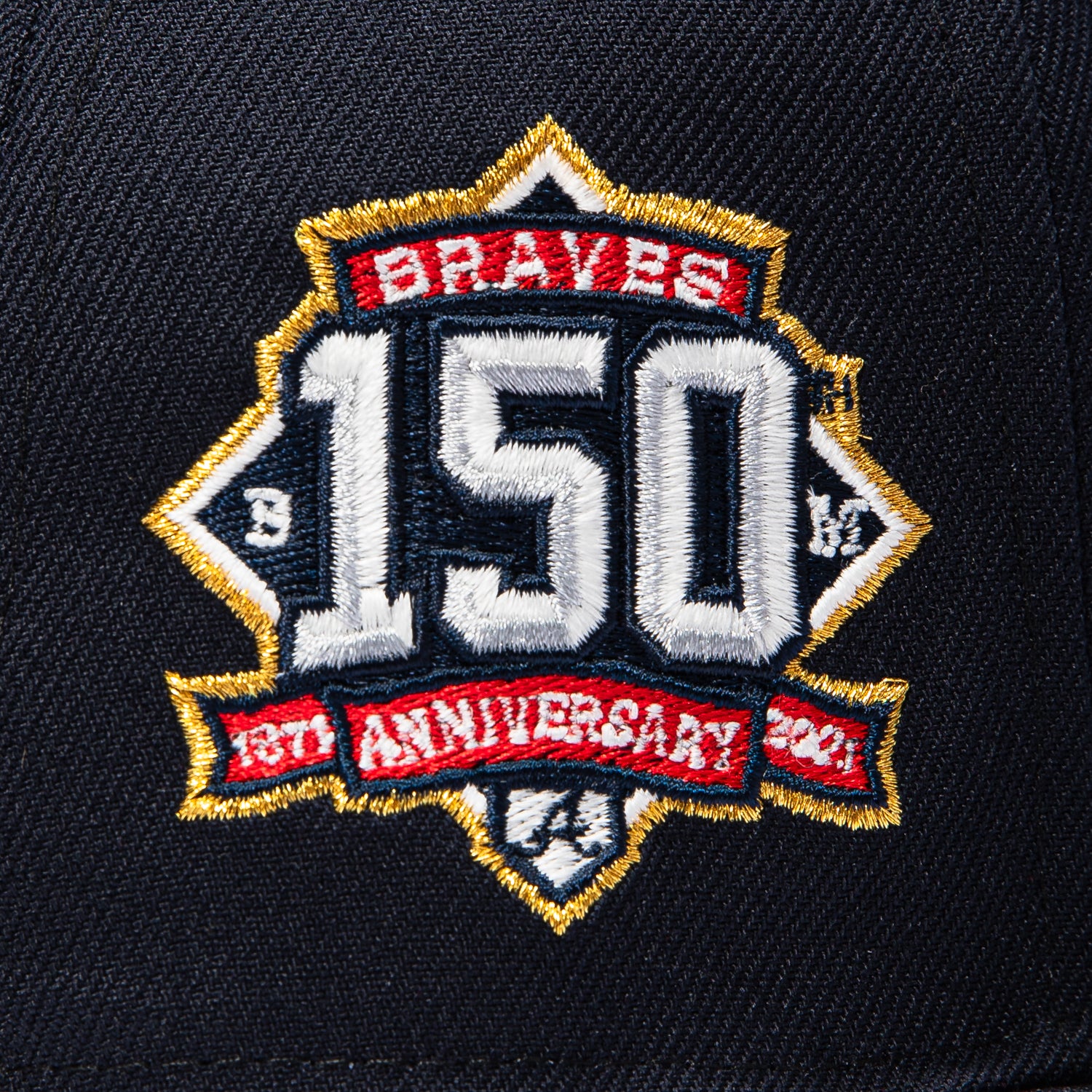 New Era 59Fifty Star Spangled Bangers Atlanta Braves 150th