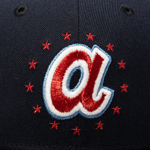 ID4 RED UV 5950 BRAVES 150TH 72 NVY New Era