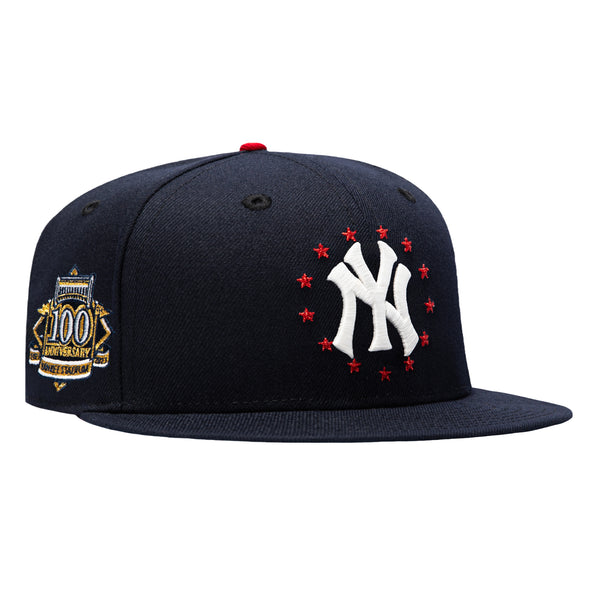キャップ new era new york yankees 100th anv patch New Era 59Fifty Star Spangled Bangers New York Yankees 100th