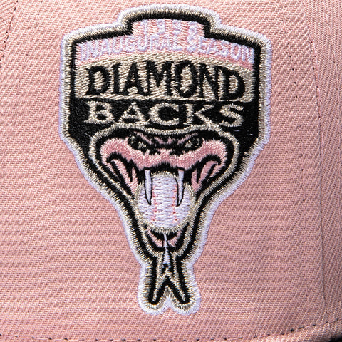ROUGE 2TONE DBACKS INAUG A PNK/BLK New Era