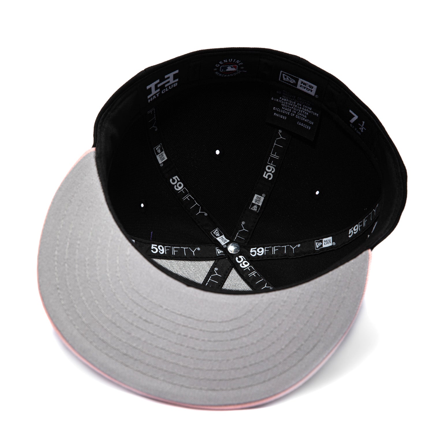 New Era 59Fifty Pink Rouge Los Angeles Dodgers 2025 World Series