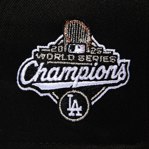 ROUGE 2TONE DODGERS WSC25 SHADOW BLK/PNK New Era