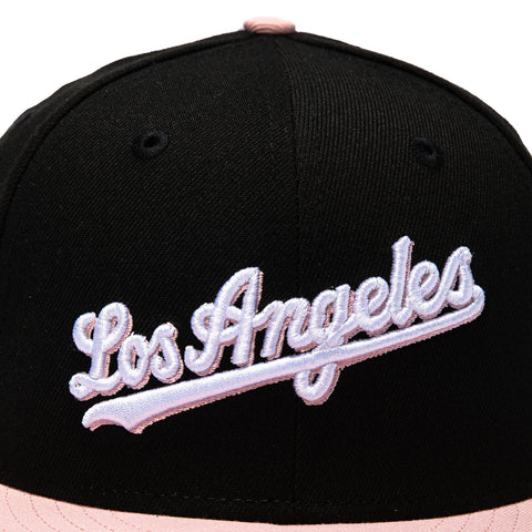 ROUGE 2TONE DODGERS WSC25 SHADOW BLK/PNK New Era