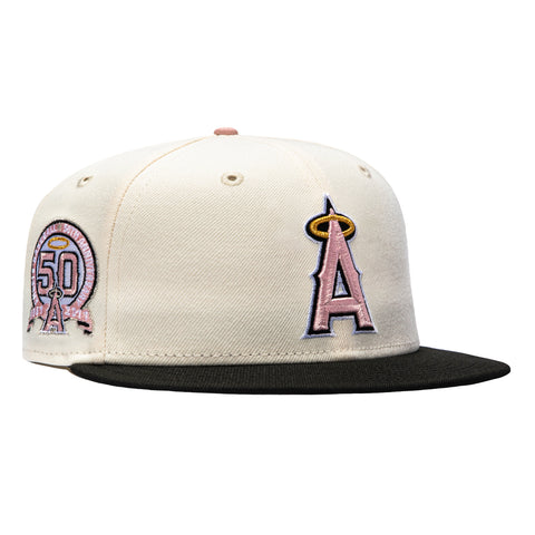 ROUGE 2TONE ANGELS 50TH WHT/BLK/PNK New Era